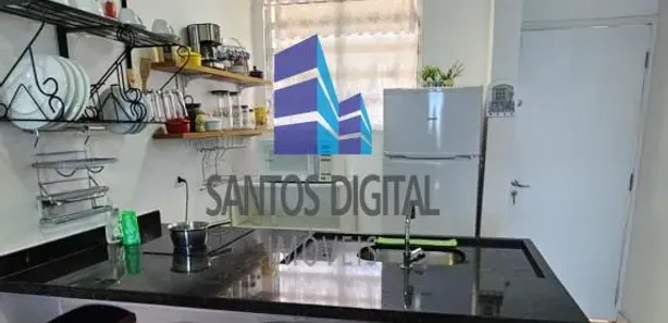 Kitnet com 1 Quarto à venda, 44m² no José Menino, Santos