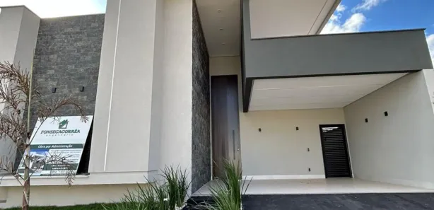 Casa de Condomínio com 3 Quartos à venda, 161m² no Jardins Bolonha, Senador Canedo