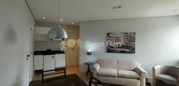 Flat com 1 Quarto para alugar, 45m² no Paraíso do Morumbi, São Paulo