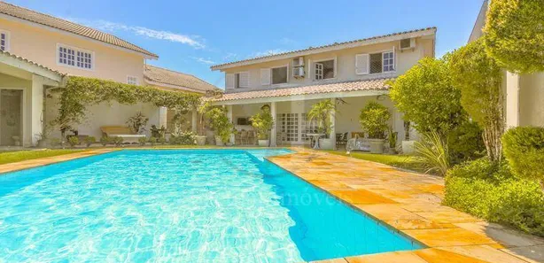Casa de Condomínio com 5 Quartos para alugar, 385m² no Jardim Acapulco, Guarujá
