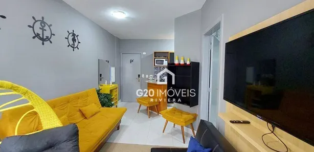 Apartamento com 1 Quarto para venda ou aluguel, 40m² no Riviera, Bertioga
