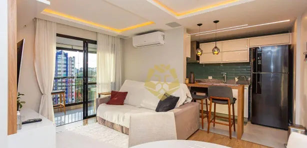 Apartamento com 3 Quartos para alugar, 90m² no Cabral, Curitiba