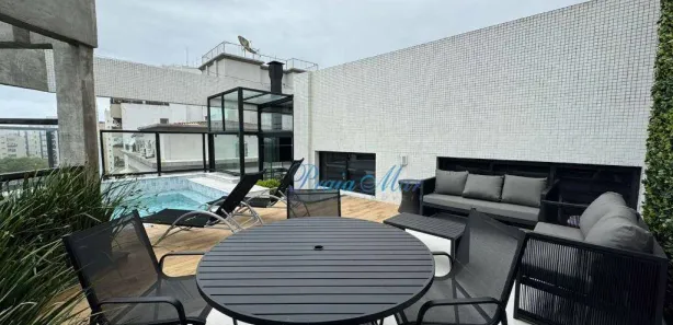 Cobertura com 3 Quartos para alugar, 187m² no Pitangueiras, Guarujá