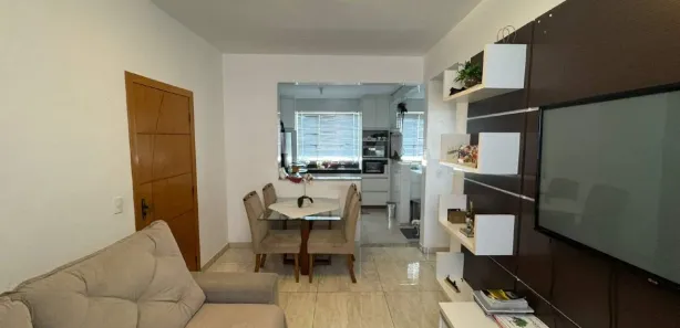 Apartamento com 3 Quartos à venda, 76m² no Europa, Contagem
