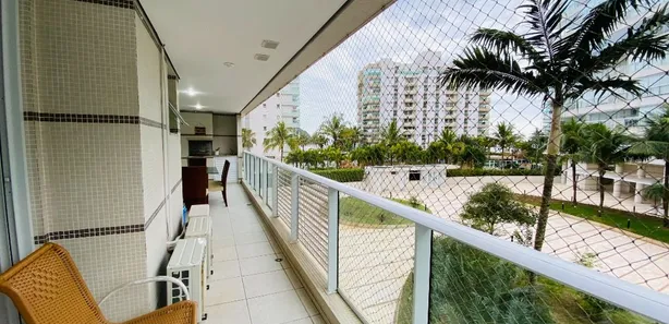 Apartamento com 4 Quartos para alugar, 138m² no Riviera, Bertioga