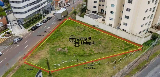 Terreno / Lote Comercial à venda, 864m² no Portão, Curitiba