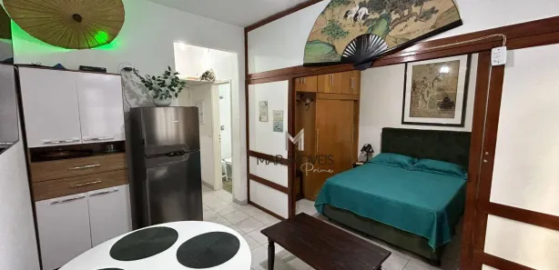 Kitnet com 1 Quarto à venda, 35m² no Pitangueiras, Guarujá