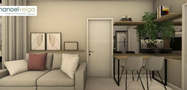 Apartamento com 1 Quarto para venda ou aluguel, 24m² no Alto da Rua XV, Curitiba