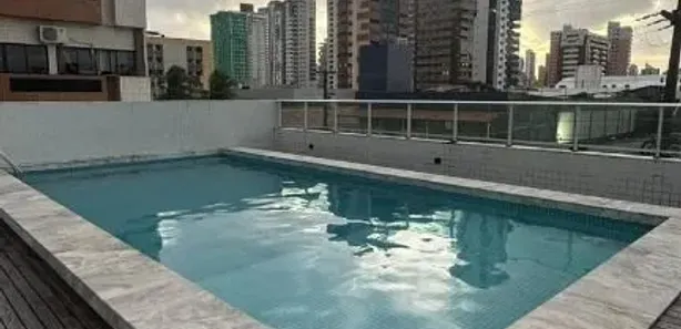 Apartamento com 1 Quarto para alugar, 17m² no Tambaú, João Pessoa
