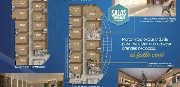 Conjunto Comercial / Sala à venda, 23m² no São João, Feira de Santana