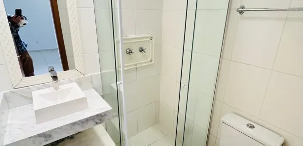 Apartamento com 3 Quartos para alugar, 90m² no Aparecida, Santos