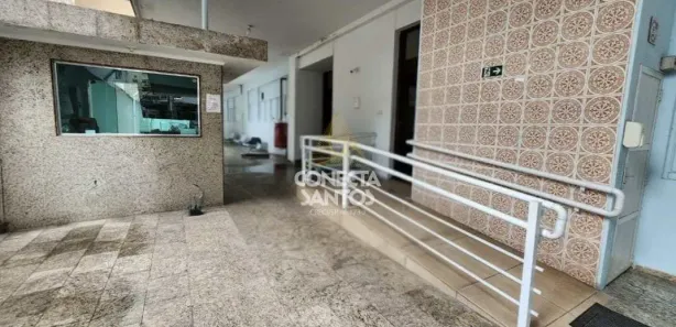 Apartamento com 1 Quarto para alugar, 45m² no Ponta da Praia, Santos