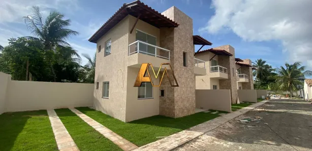 Casa de Condomínio com 3 Quartos à venda, 84m² no Jauá (Abrantes), Camaçari