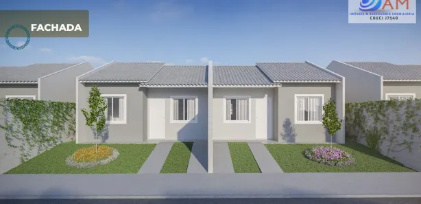 Casa de Condomínio com 2 Quartos à venda, 54m² no Campo Largo da Roseira, São José dos Pinhais