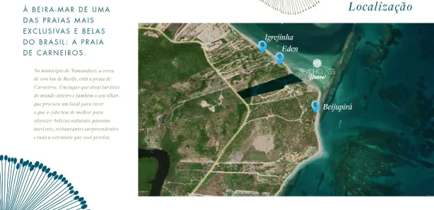 Apartamento com 1 Quarto à venda, 52m² no Praia dos Carneiros, Tamandaré