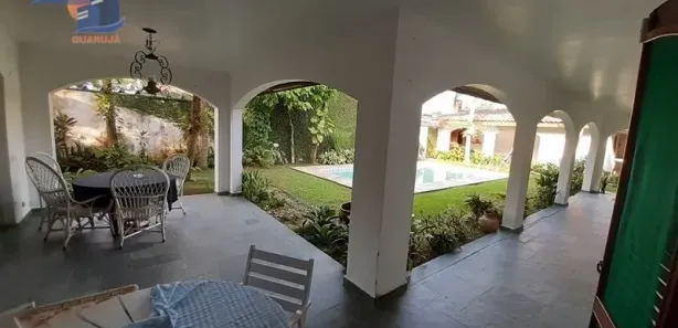 Sobrado com 4 Quartos para alugar, 403m² no Balneário Praia do Pernambuco, Guarujá