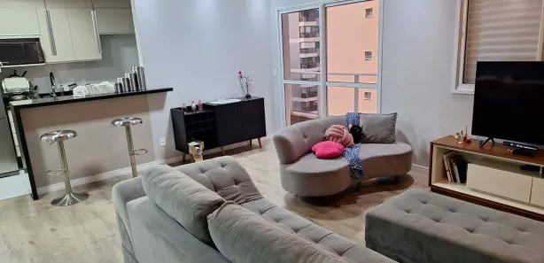 Apartamento com 2 Quartos para alugar, 76m² no Centro, Barueri