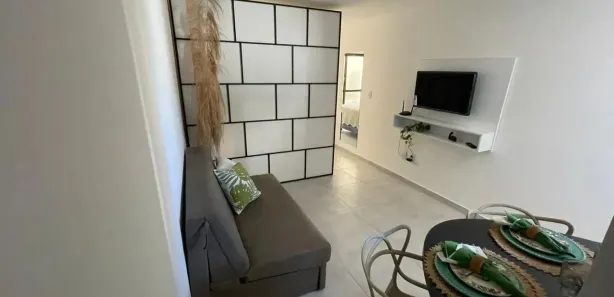 Flat com 1 Quarto para alugar, 45m² no Ponta Negra, Natal
