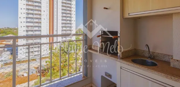 Apartamento com 2 Quartos para alugar, 78m² no Jardim Magnólias, Araraquara
