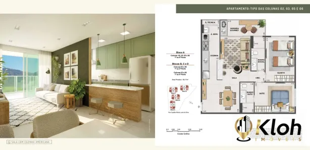 Apartamento com 2 Quartos à venda, 68m² no Retiro, Petrópolis