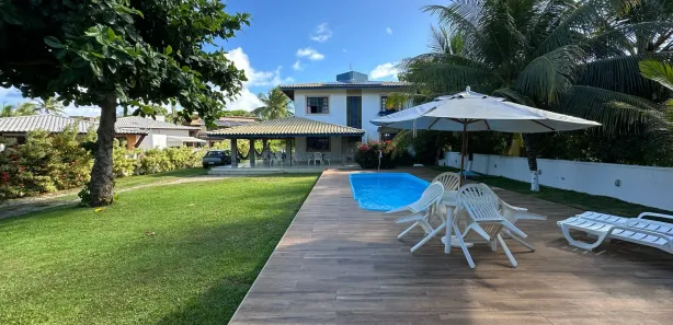 Casa de Condomínio com 6 Quartos à venda, 435m² no Interlagos (Abrantes), Camaçari