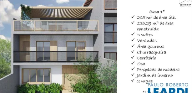 Casa com 3 Quartos à venda, 205m² no Vila Firmiano Pinto, São Paulo