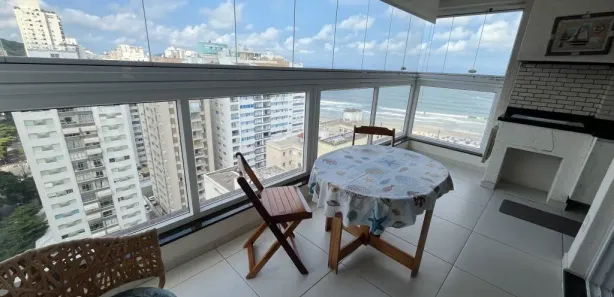Apartamento com 3 Quartos para alugar, 100m² no Pitangueiras, Guarujá