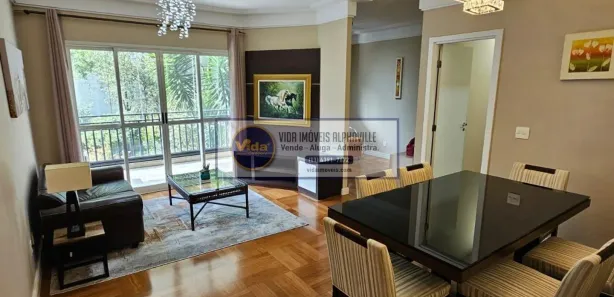 Apartamento com 2 Quartos para alugar, 101m² no Tamboré, Barueri