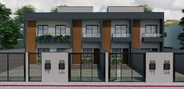 Sobrado com 2 Quartos à venda, 72m² no Jardim Iririú, Joinville