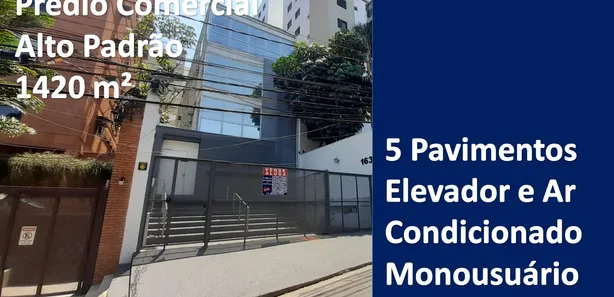 Prédio Inteiro para venda ou aluguel, 1420m² no Pinheiros, São Paulo