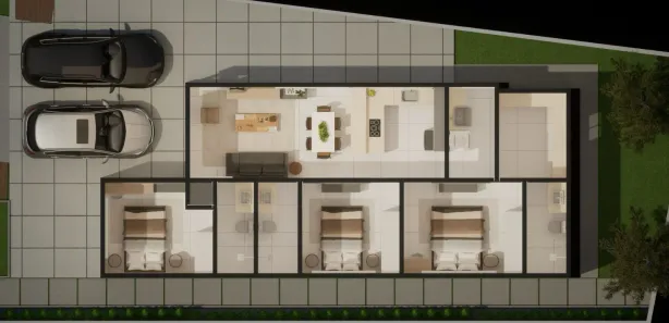 Casa com 3 Quartos à venda, 136m² no Vale Quem Tem, Teresina