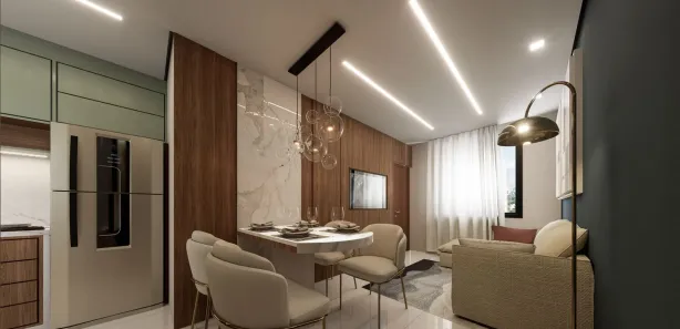 Apartamento com 2 Quartos à venda, 48m² no Centro, Mesquita