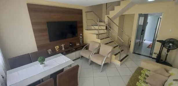 Casa de Condomínio com 2 Quartos à venda, 110m² no Ipitanga, Lauro de Freitas