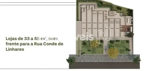 Loja / Salão / Ponto Comercial à venda, 48m² no Cidade Jardim, Belo Horizonte