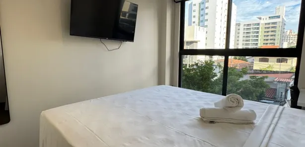 Flat com 1 Quarto à venda, 18m² no Tambaú, João Pessoa