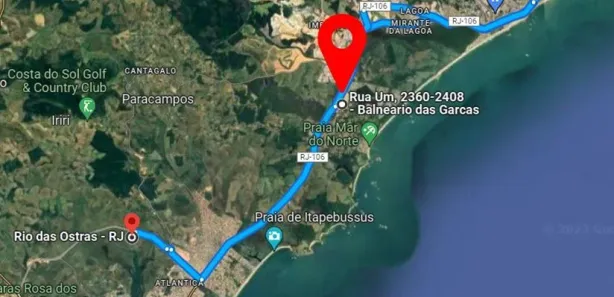 Terreno / Lote / Condomínio para alugar, 4100m² no Mar do Norte, Rio das Ostras