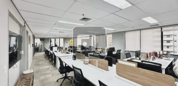 Conjunto Comercial / Sala para alugar, 220m² no Cidade Monções, São Paulo