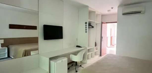Apartamento com 1 Quarto para venda ou aluguel, 32m² no Barra Mar, Barra de São Miguel