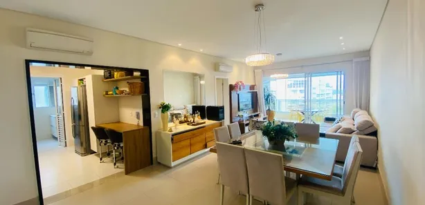 Apartamento com 4 Quartos para alugar, 139m² no Riviera, Bertioga