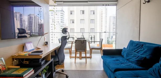 Apartamento com 1 Quarto à venda, 45m² no Indianópolis, São Paulo
