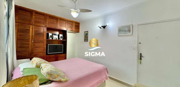 Kitnet com 1 Quarto à venda, 38m² no Pitangueiras, Guarujá