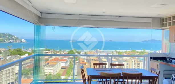 Apartamento com 2 Quartos para alugar, 71m² no Loteamento João Batista Julião, Guarujá