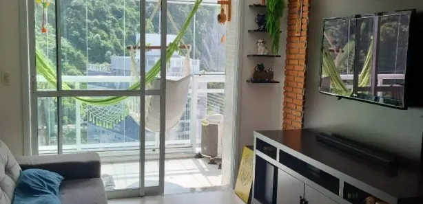 Apartamento com 2 Quartos para alugar, 79m² no Marapé, Santos