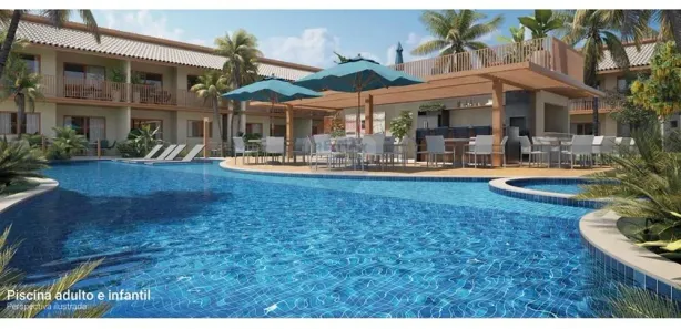 Apartamento com 2 Quartos à venda, 73m² no Itacimirim (Monte Gordo), Camaçari