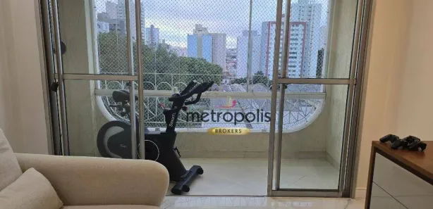 Apartamento com 3 Quartos para venda ou aluguel, 105m² no Barcelona, São Caetano do Sul