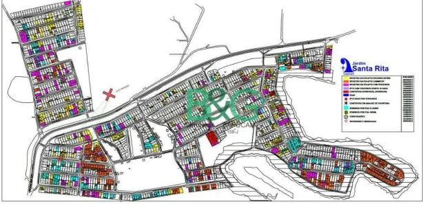 Terreno / Lote / Condomínio à venda, 258m² no Jardim Santa Rita de Cássia, Capivari