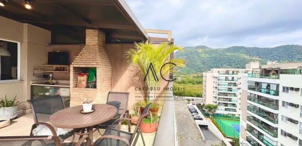 Cobertura com 3 Quartos para alugar, 138m² no Recreio dos Bandeirantes, Rio de Janeiro
