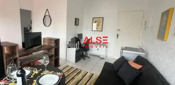Kitnet com 1 Quarto para alugar, 34m² no Aparecida, Santos