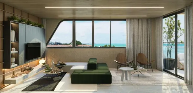 Apartamento com 3 Quartos à venda, 101m² no Areia Dourada, Cabedelo