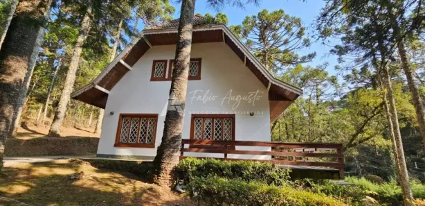 Casa de Condomínio com 5 Quartos à venda, 523m² no Loteamento Veu da Noiva, Campos do Jordão